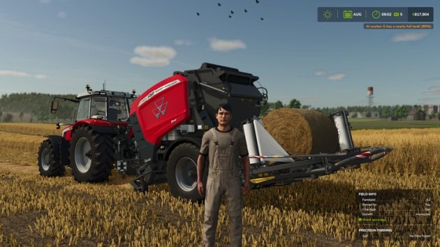 How to Make Straw and Bales in Farming Simulator 25