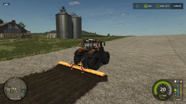 FS25 Plowing