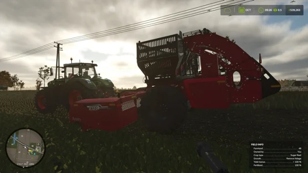 Harvest Sugar Beet for FS25