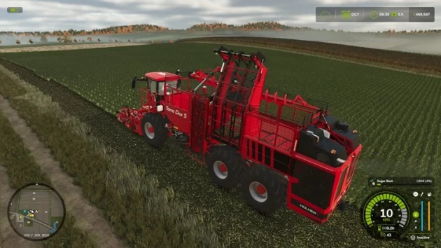 FS25 Harvesting Sugar Beet - Holmer